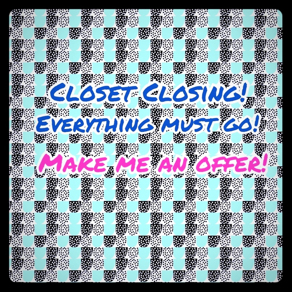 Liquidating my closet!!